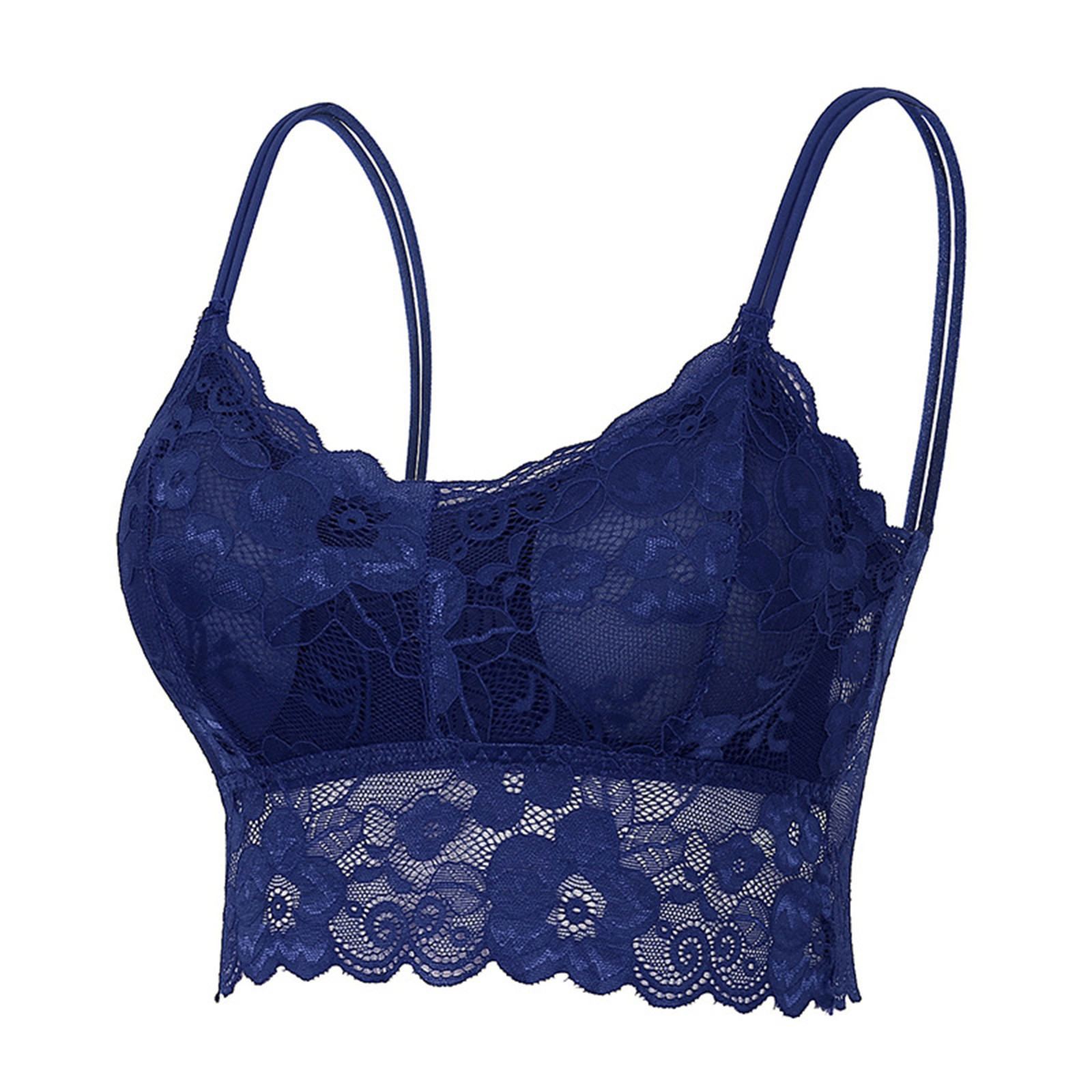 thumbnail image 4 of Top con sujetador de encaje para mujer: ropa interior transpirable con aberturas para todas las estaciones, 4 of 4